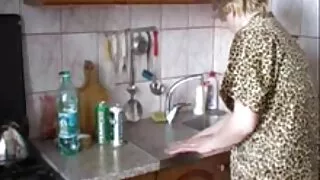 Cena lésbica retrô f ...